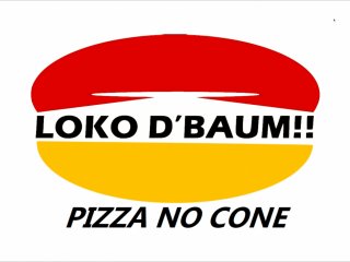 Loko D`Baum Pizza no Cone